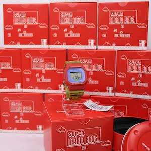 Limited Edition Casio G-SHOCK Super Mario Bros. Watch - Etsy