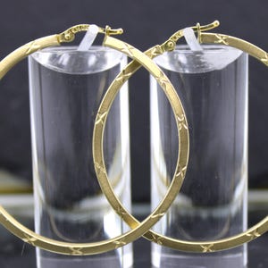 Gold Earrings, 585 yellow gold, 14 carat