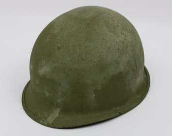 Casco de acero original M1, Ejército de EE. UU., Segunda Guerra Mundial, Guerra de Corea (Casco de acero original M1, Ejército de EE. UU., Segunda Guerra Mundial, Guerra de Corea)