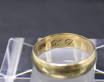 Anillo de oro amarillo 585 de 14 quilates (Anillo de oro amarillo 585