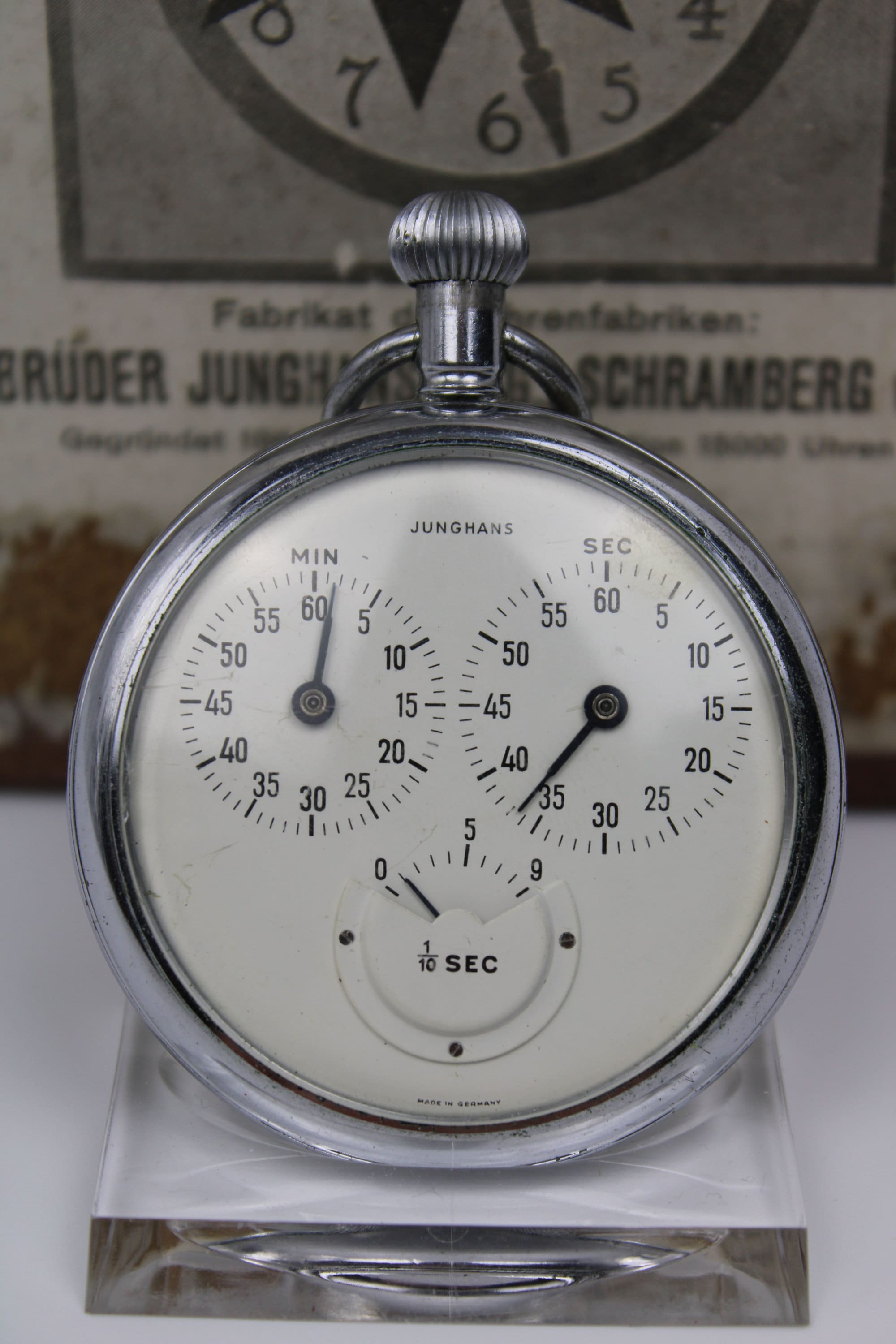 CAMERO TIMER STOPWATCH SWISS MADE visual data 7