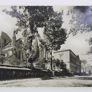 Carte postale antique, France vers 1950, Musée de Lisieux