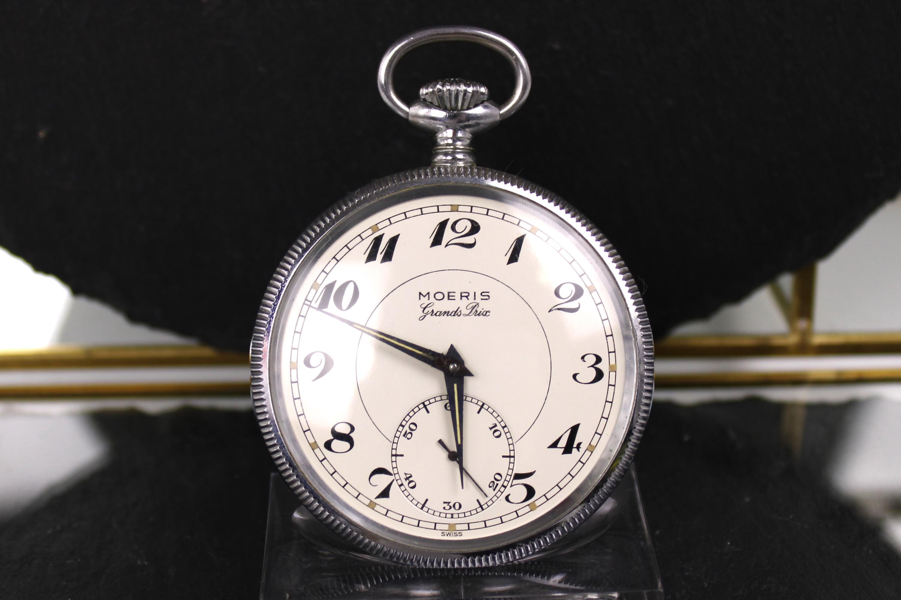 Moeris Grand Prix, Pocket Watch, Switzerland Around 1930 - Etsy