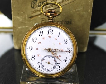 Herren Taschenuhr, um 1900 Georges Frédéric Roskopf (Men's pocket watch, around 1900 Georges Frédéric Roskopf)