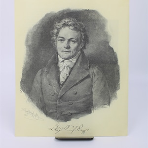 Older graphic by Alois Senefelder, 1834