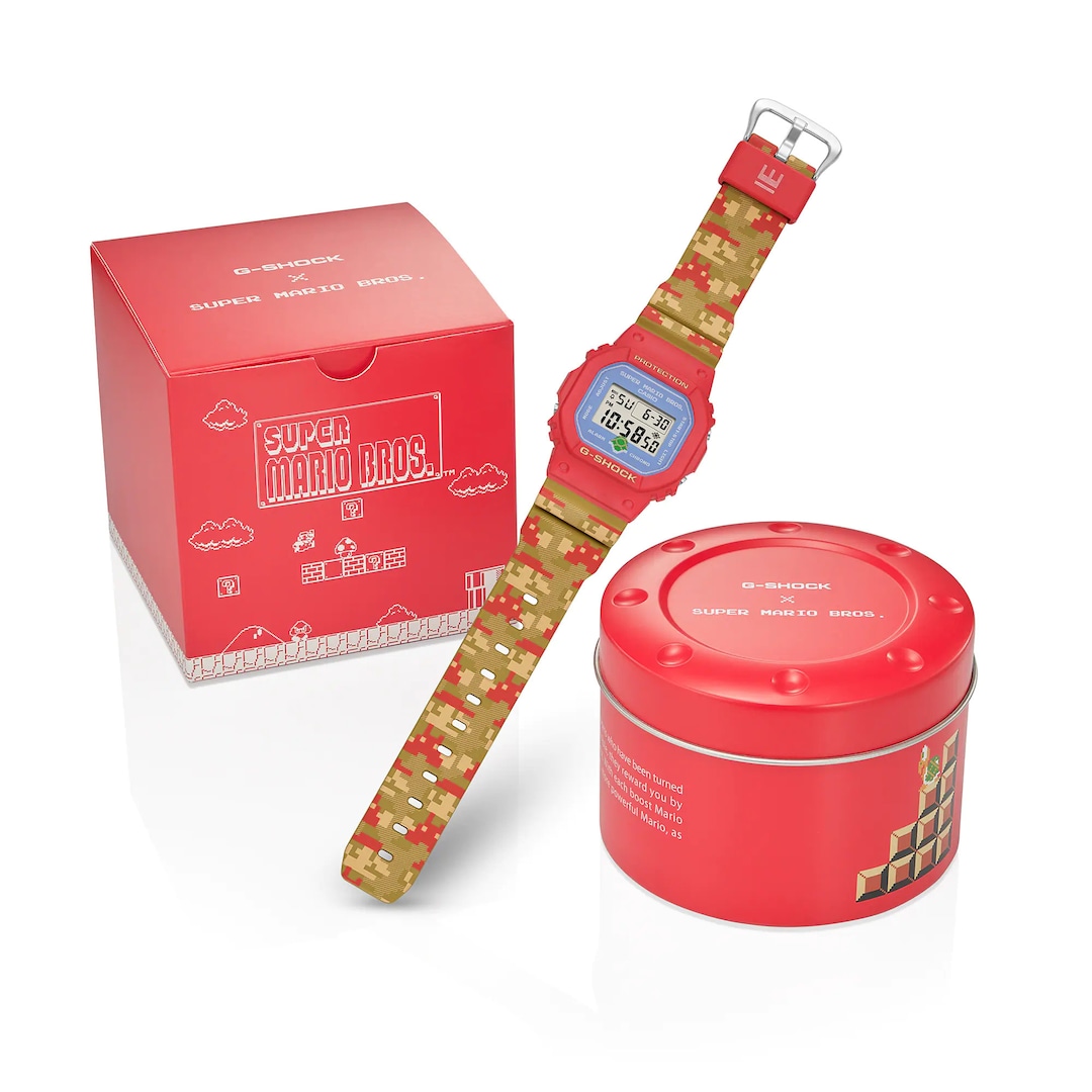 Limited Edition Casio G-SHOCK Super Mario Bros. Watch - Etsy Limited Edition Casio G-SHOCK Super Mario Bros. Watch - Etsy