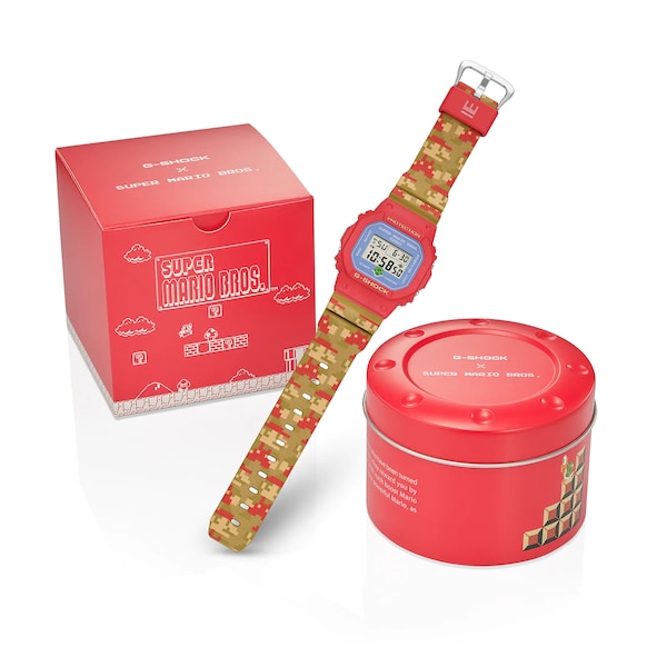 Limited Edition Casio G-SHOCK Super Mario Bros. Watch