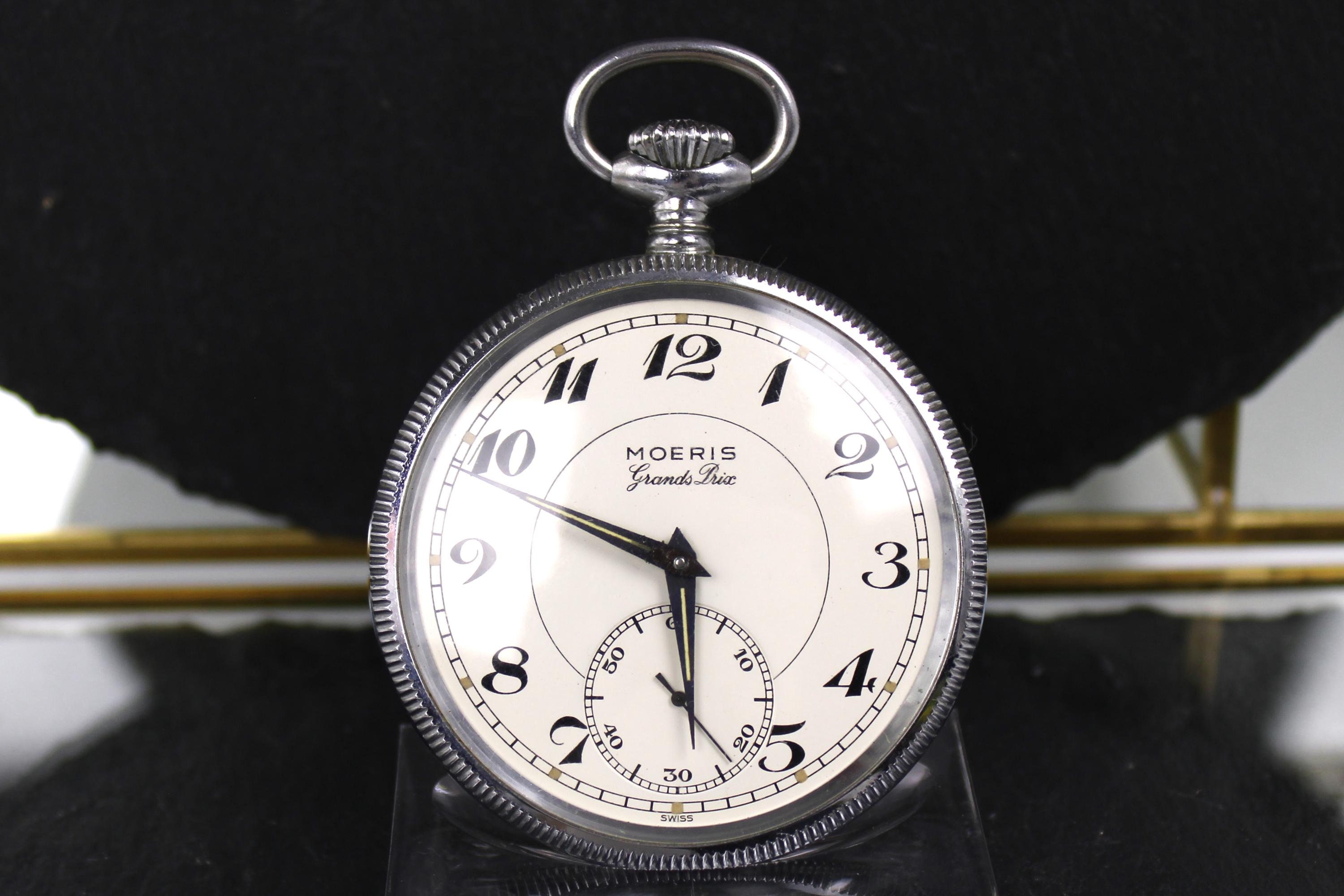 Moeris Grand Prix, Pocket Watch, Switzerland Around 1930 - Etsy