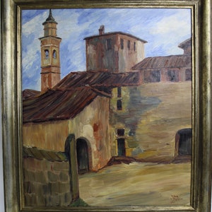 Rare oil painting, Princess Maria del Pilar of Bavaria, 1930s