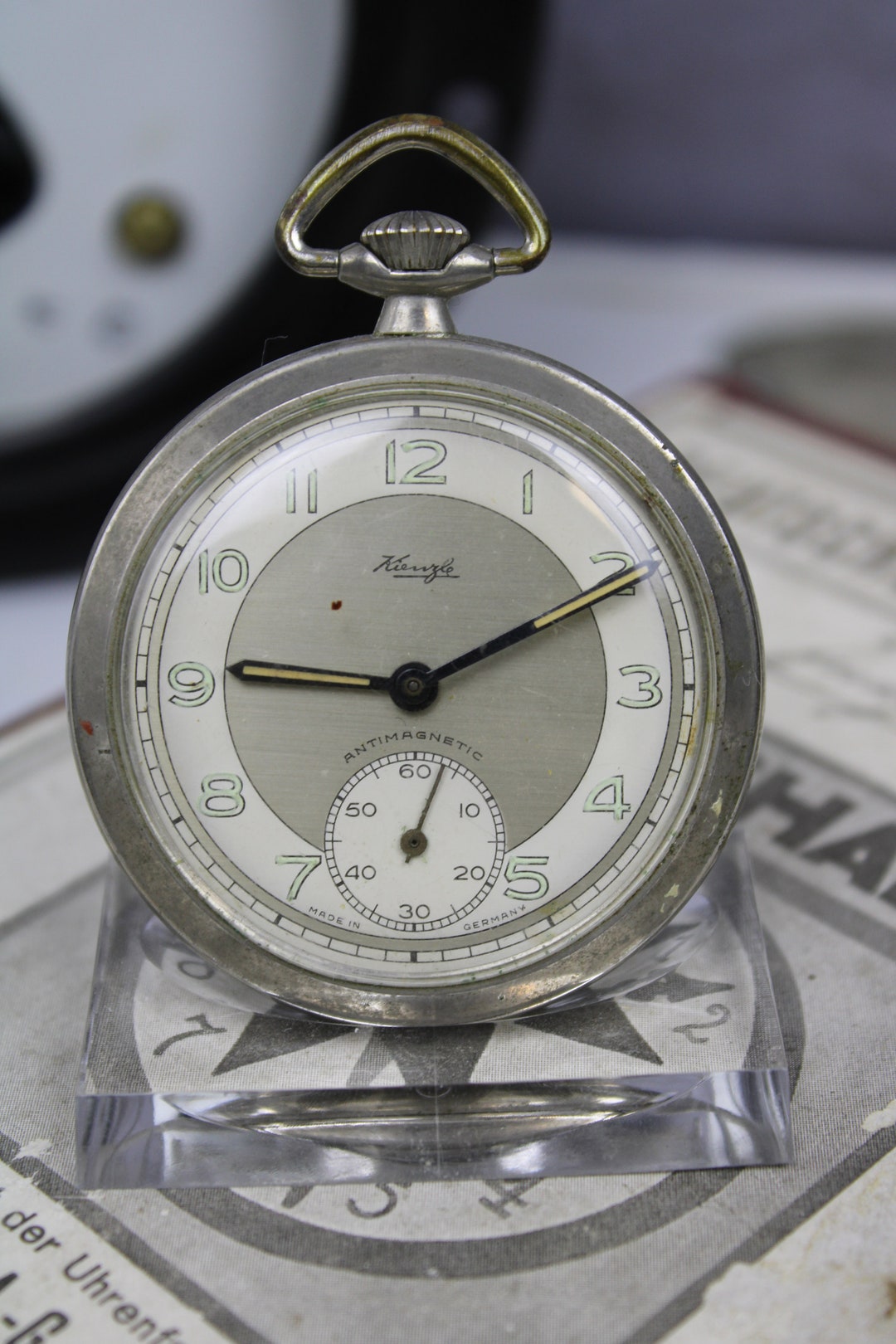 Men s Pocket Watch Kienzle Manual Winding 1950s 1960s Etsy