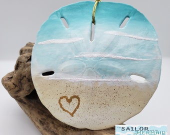 Sand Dollar Ornaments - Pinot's Palette Painting
