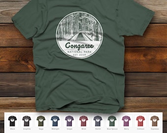 Congaree National Park Unisex garment-dyed heavyweight t-shirt | Comfort Colors 1717 | 20 Color Options
