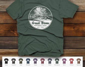 Great Basin National Park T-Shirt | Garment-Dyed Comfort Colors Tee