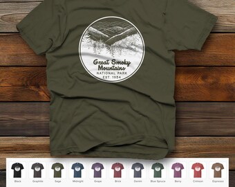 Great Smoky Mountains National Park T-Shirt | Garment-Dyed Cotton