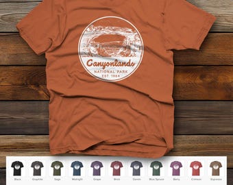 Canyonlands National Park Unisex garment-dyed heavyweight t-shirt | Comfort Colors 1717 | 20 Color Options