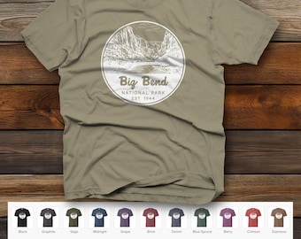 Big Bend National Park Unisex garment-dyed heavyweight t-shirt | Comfort Colors 1717 | 20 Color Options