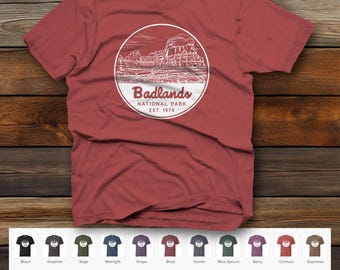 Badlands National Park Unisex garment-dyed heavyweight t-shirt | Comfort Colors 1717 | 20 Color Options