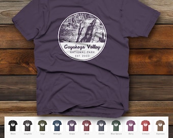 Cuyahoga Valley National Park Unisex garment-dyed heavyweight t-shirt | Comfort Colors 1717 | 20 Color Options