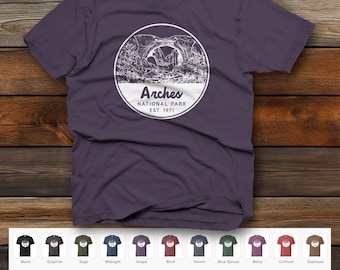 Arches National Park Unisex garment-dyed heavyweight t-shirt | Comfort Colors 1717 | 20 Color Options