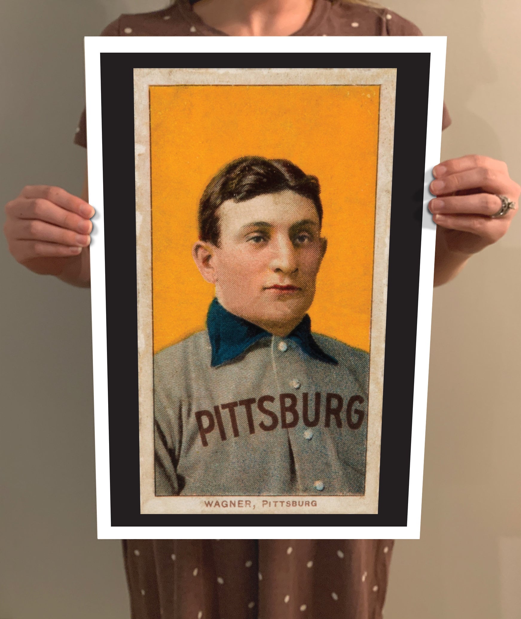 Honus Wagner T206 12x18 Poster / 4x6 Postcard - T-206 Famous