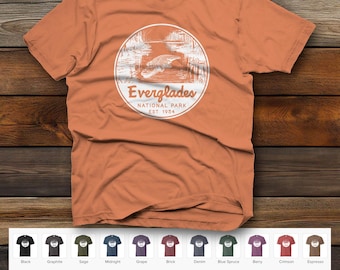 Everglades National Park Unisex garment-dyed heavyweight t-shirt | Comfort Colors 1717 | 20 Color Options