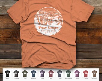 Bryce Canyon National Park Unisex garment-dyed heavyweight t-shirt | Comfort Colors 1717 | 20 Color Options