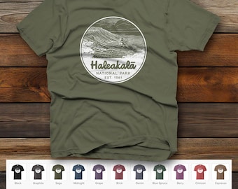 Haleakala National Park Unisex garment-dyed heavyweight t-shirt | Comfort Colors 1717 | 20 Color Options