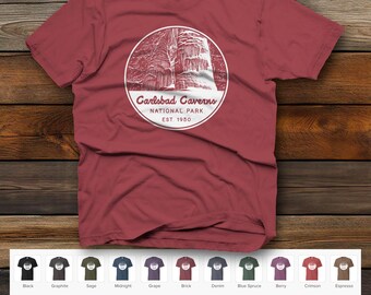 Carlsbad Caverns National Park Unisex garment-dyed heavyweight t-shirt | Comfort Colors 1717 | 20 Color Options