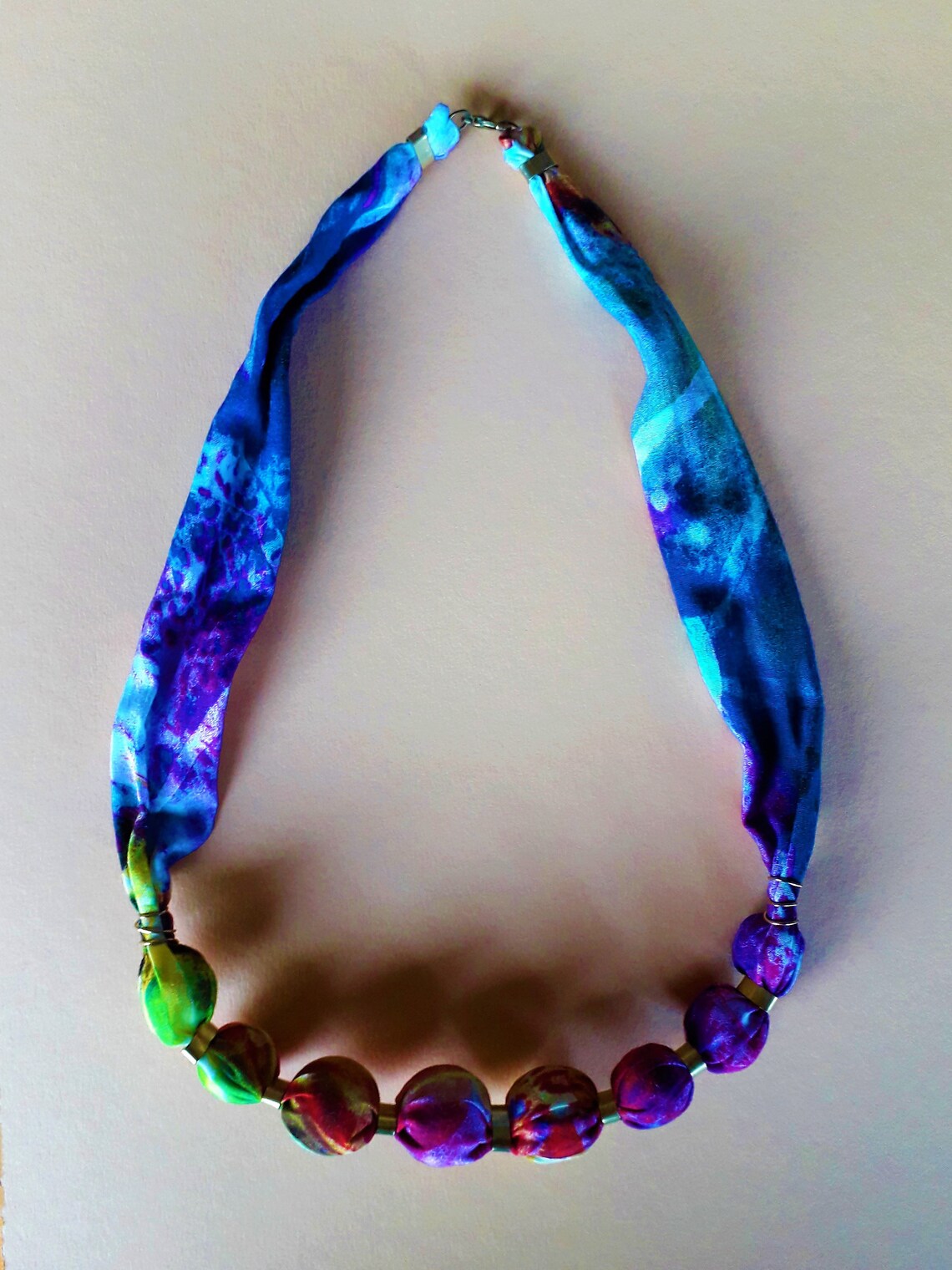 Colourful Textile Jewelry Set a Suitable Gift. Etsy UK