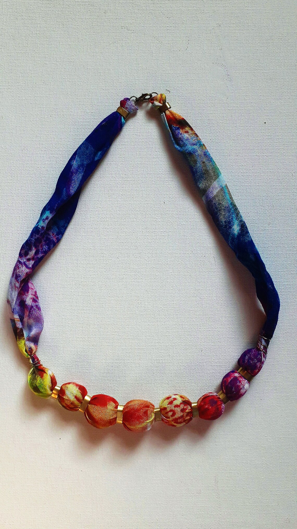 Colourful Textile Jewelry Set a Suitable Gift. Etsy UK