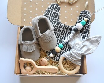 leather baby teether