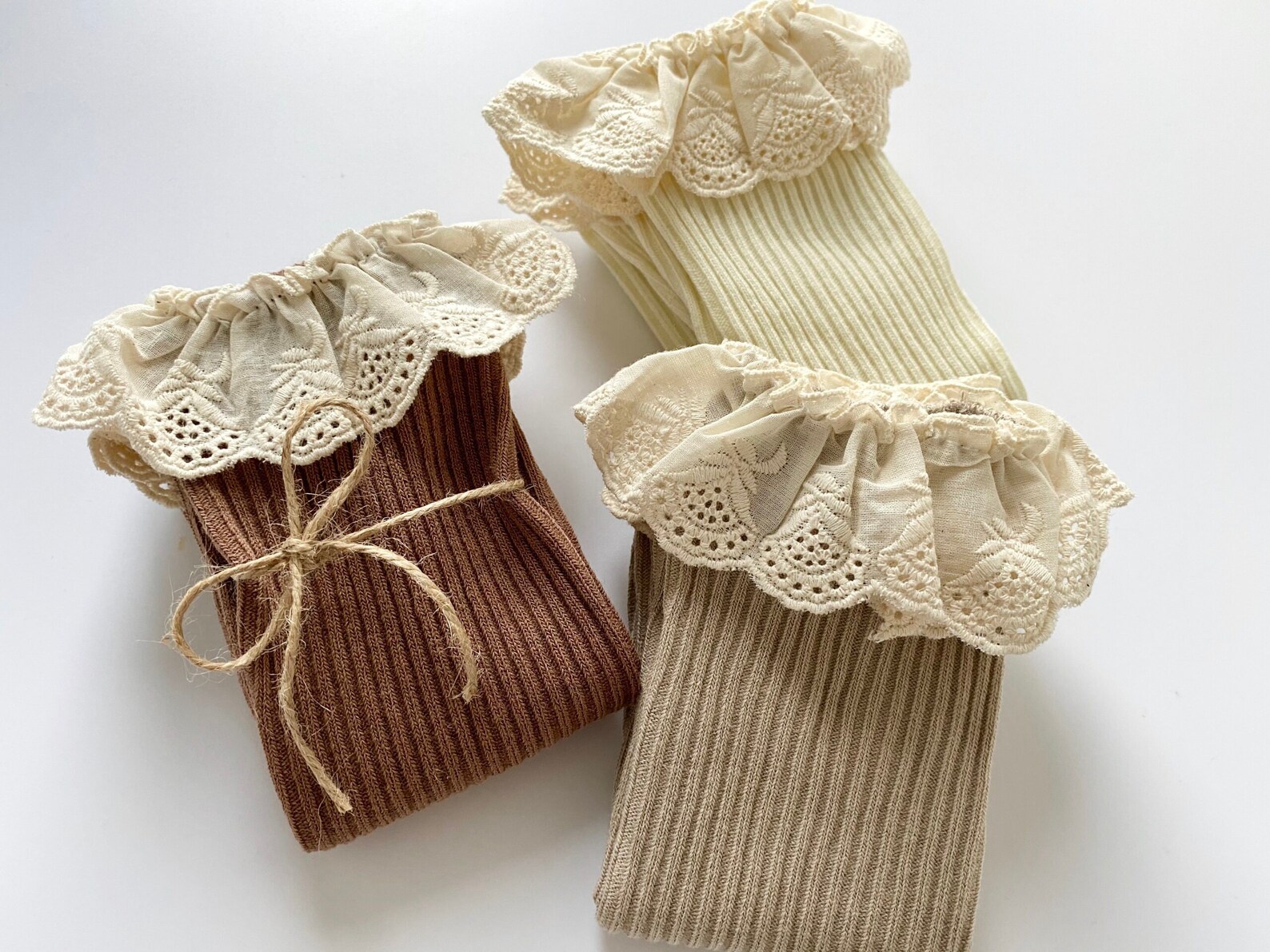 Baby Girl Knee High Socks Baby High Frilly Socks Stylish Girl Etsy UK