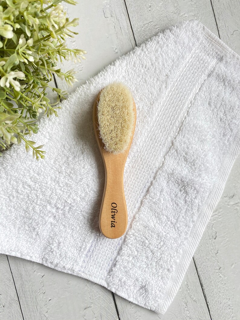 Personalised Baby Hair Brush Baby Hairbrush Custom Baby Etsy UK