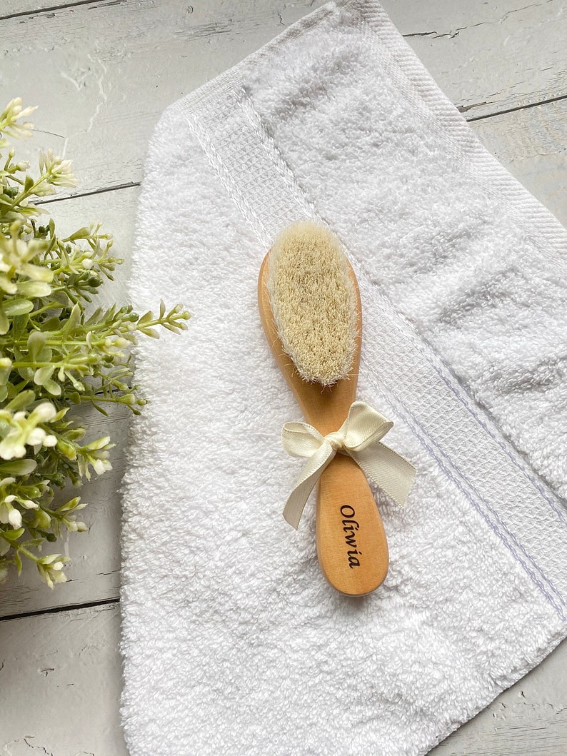 Personalised Baby Hair Brush Baby Hairbrush Custom Baby Etsy UK