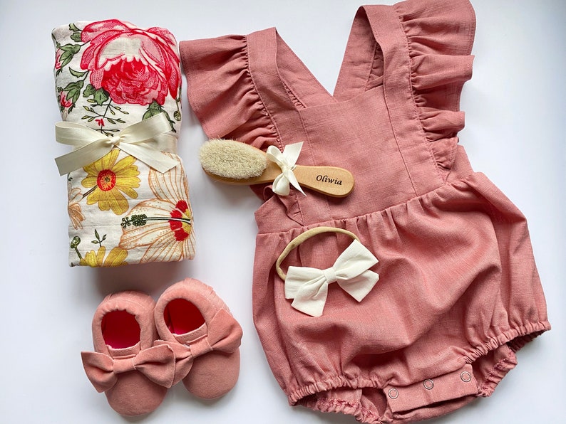 Newborn Baby Girl Unique Baby Gift Baby Girl Set New Baby Etsy UK