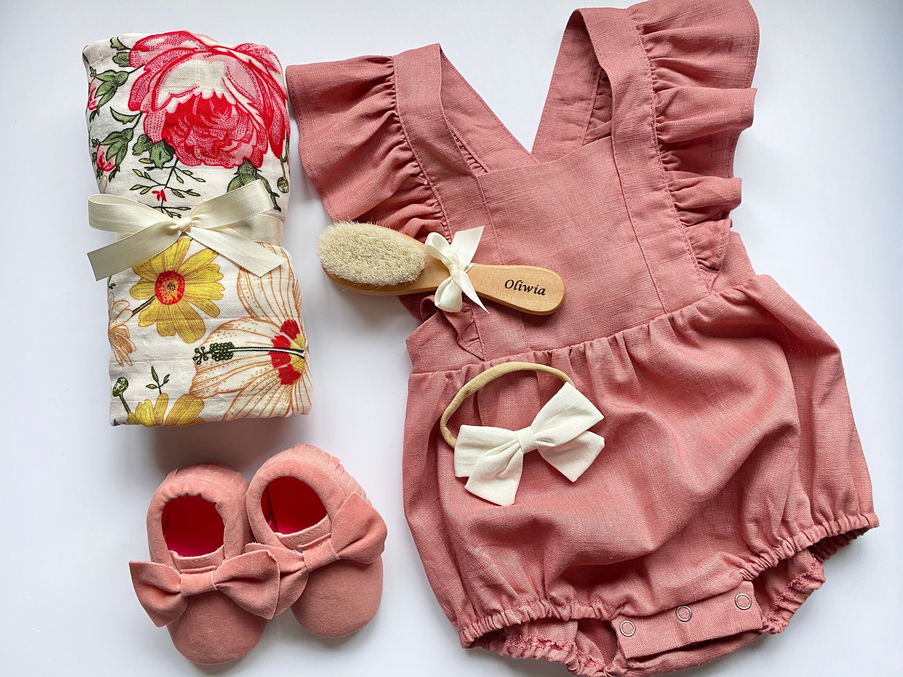 Newborn Baby Girl Unique Baby Gift Baby Girl Set New Baby Etsy UK