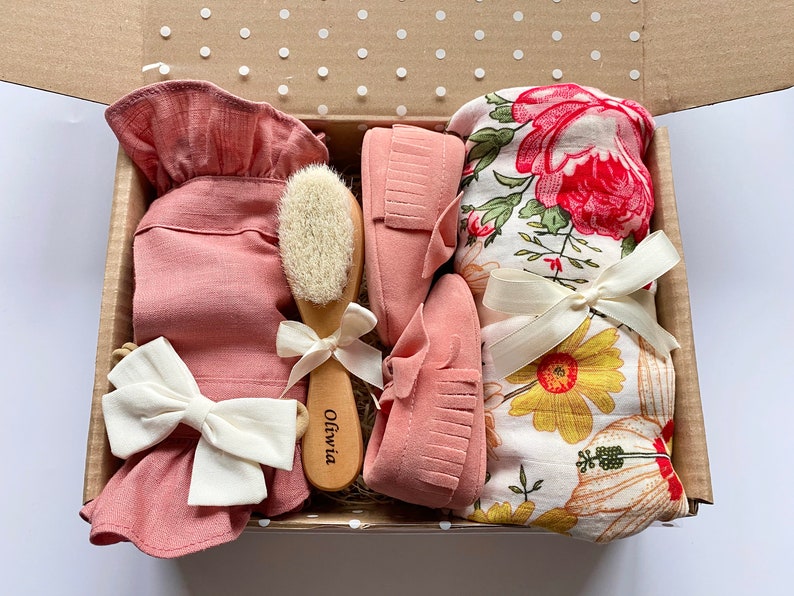 Newborn Baby Girl Unique Baby Gift Baby Girl Set New Baby Etsy UK