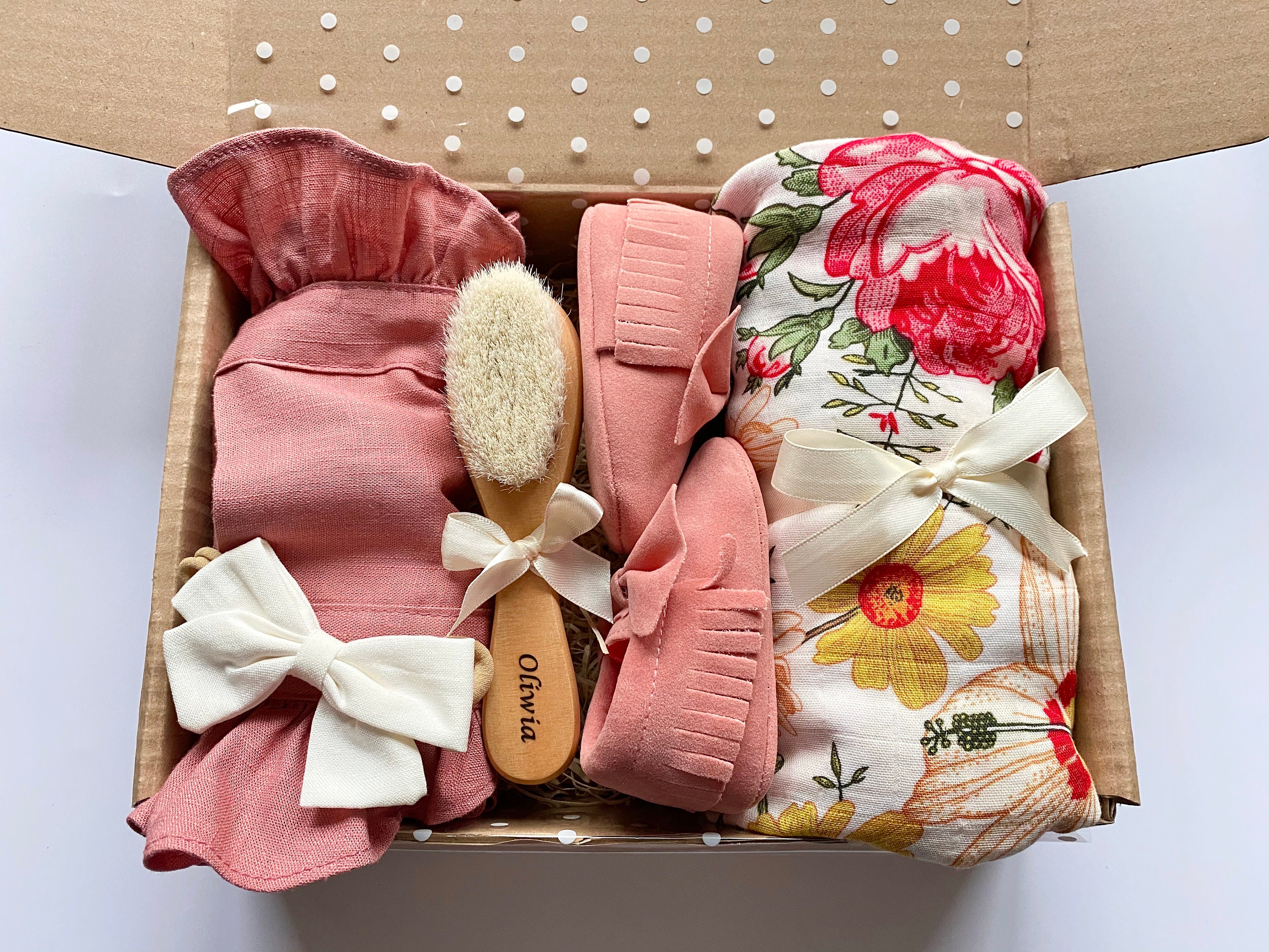 Newborn Baby Girl Unique Baby Gift Baby Girl Set New Baby Etsy UK