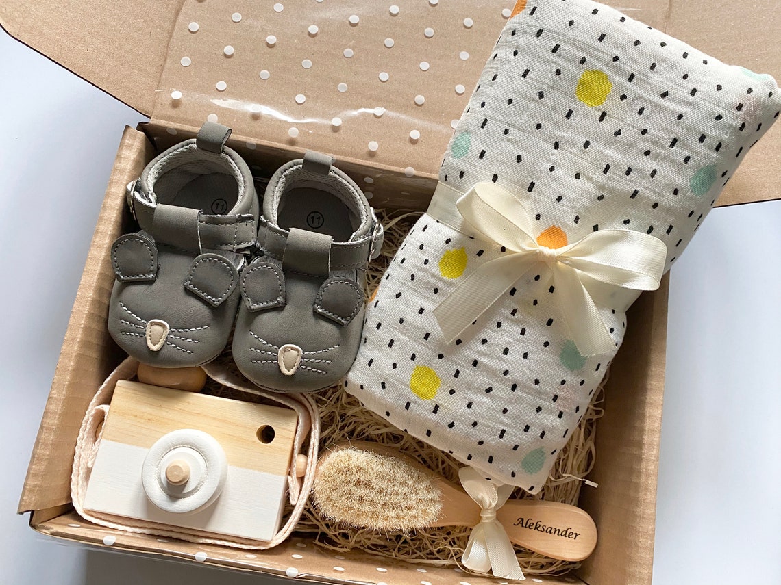 Hamper Baby Gift New Baby Basket Baby Gift Set Newborn Baby Etsy UK