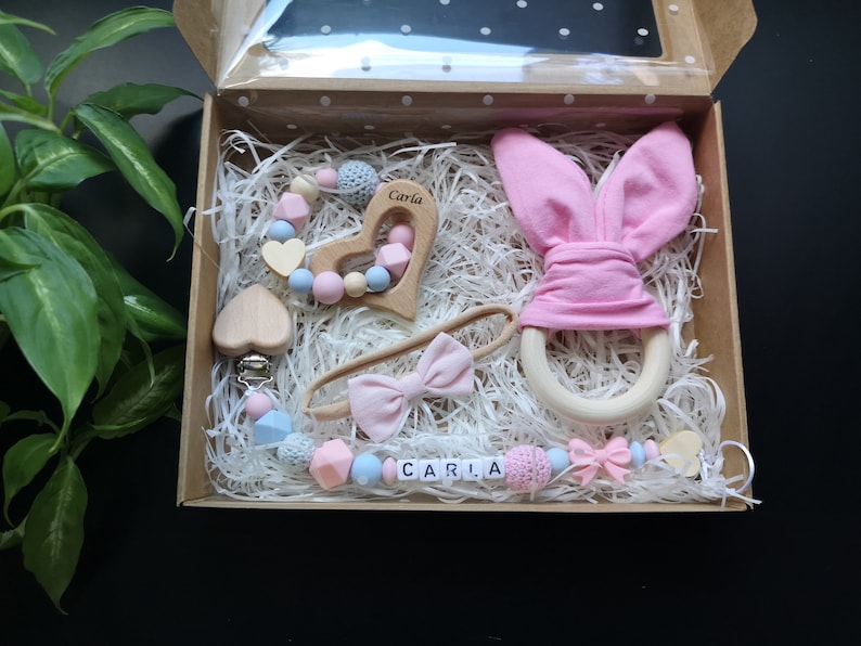 Baby Girl Box Set Baby Gift Box Welcome Baby Gift Newborn image 0