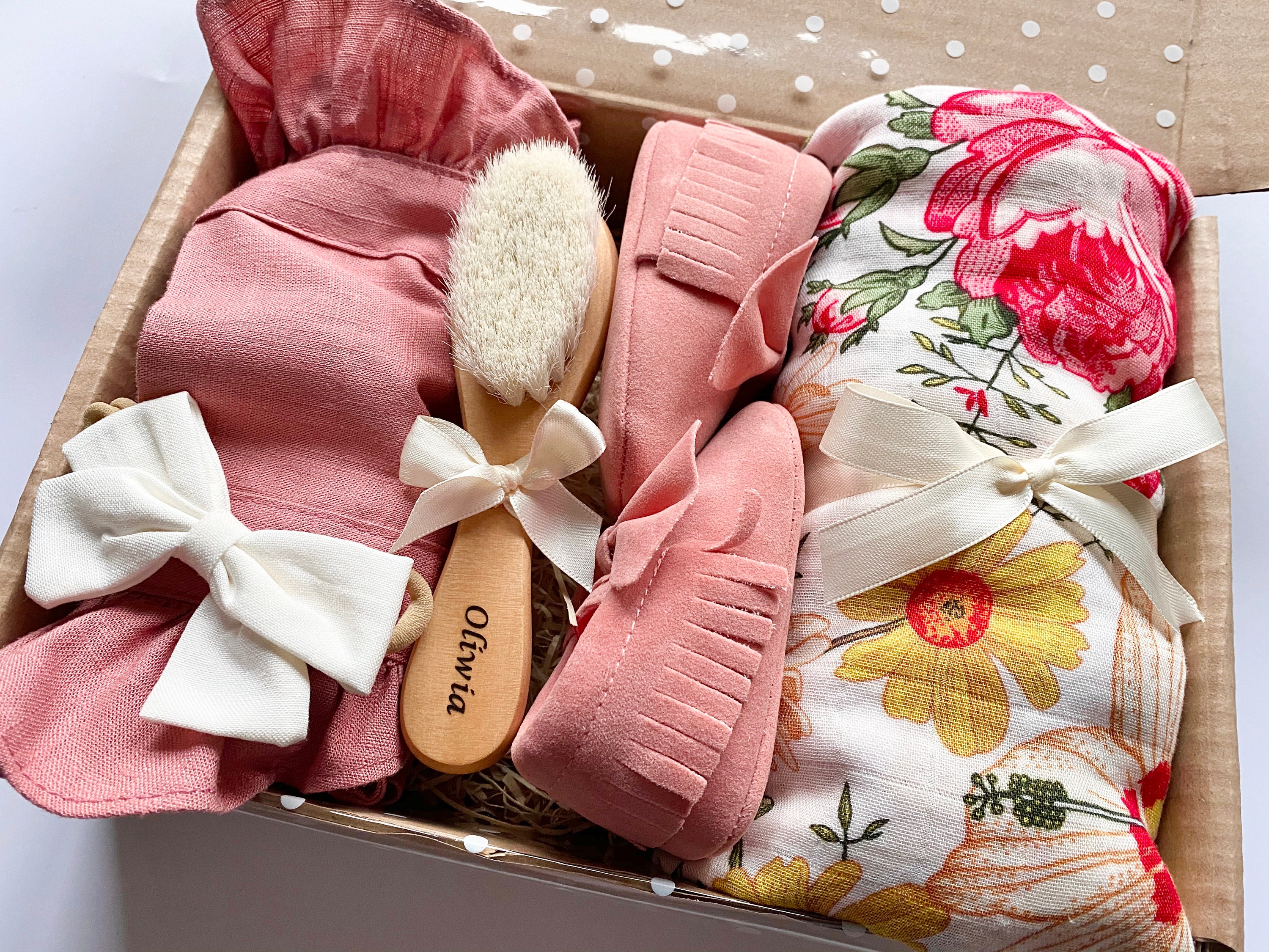 Newborn Baby Girl Unique Baby Gift Baby Girl Set New Baby Etsy UK