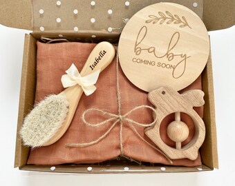 Personalised Baby Grow Combinaison Grossesse bébé annonce Cadeaux Vêtements Bébé