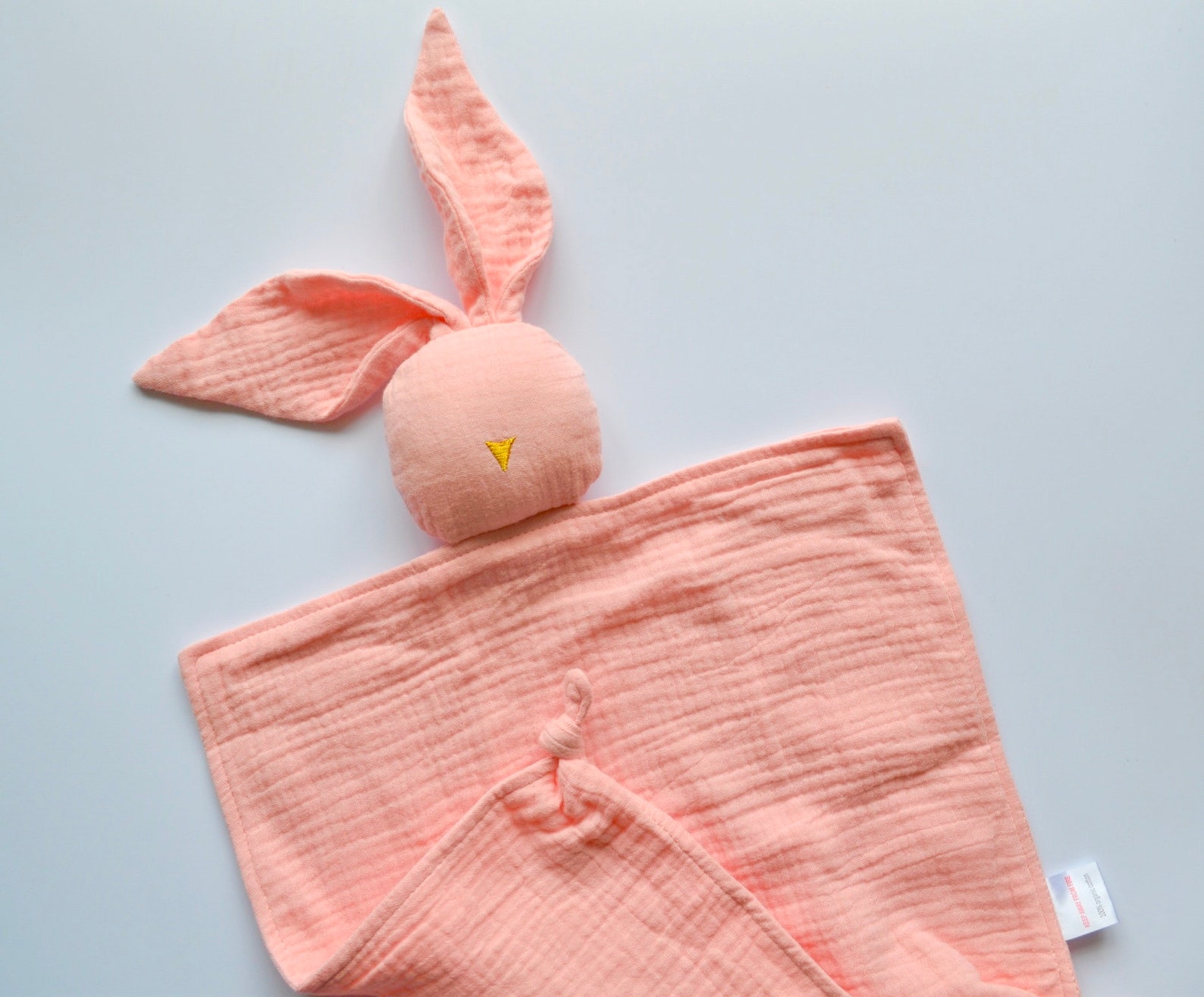 Pink Bunny Comforter Bunny Muslin Cotton Comforter Baby Etsy Canada