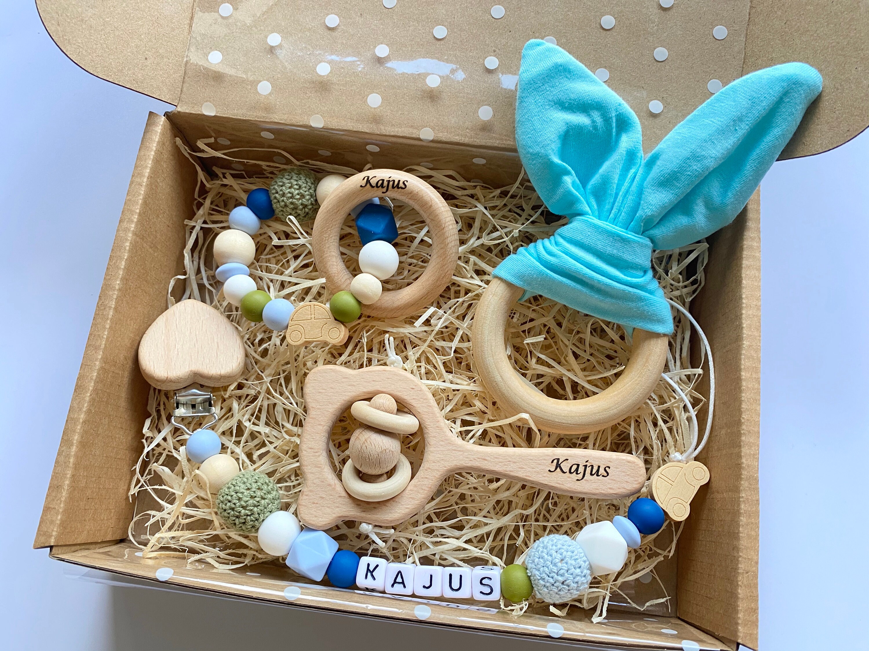 Baby Boy Gift Box Set Personalized Keepsake Box Baby Shower Etsy