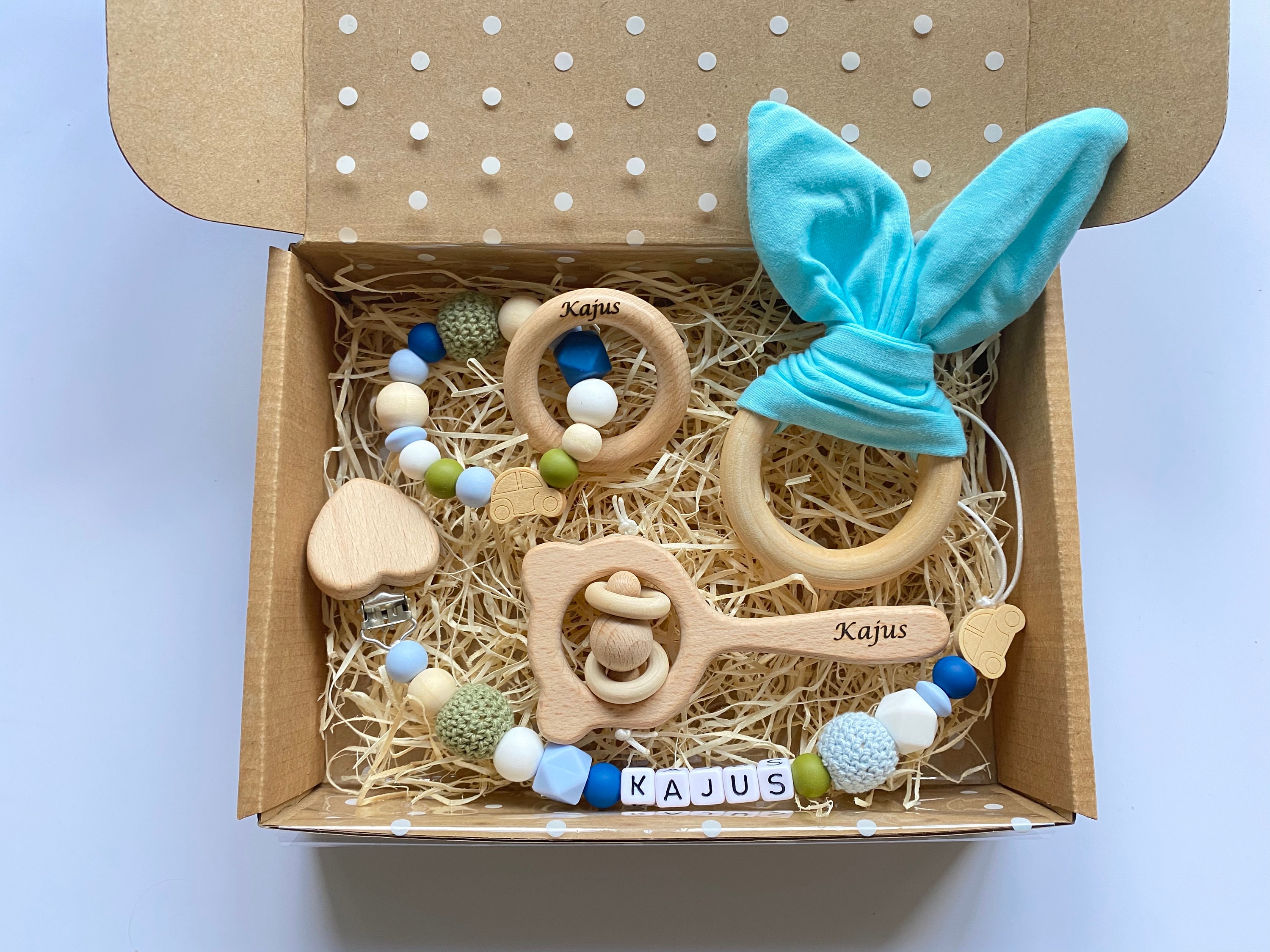 Baby Boy Gift Box Set Personalized Keepsake Box Baby Shower Etsy