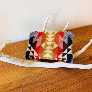 Pendleton Wool Bag, Southwest Zippered Toiletry Pouch for Travel & Makeup