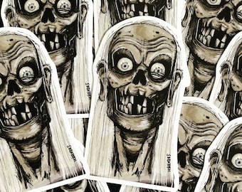Crypt Keeper Sticker: Tales from the Crypt Original Art
