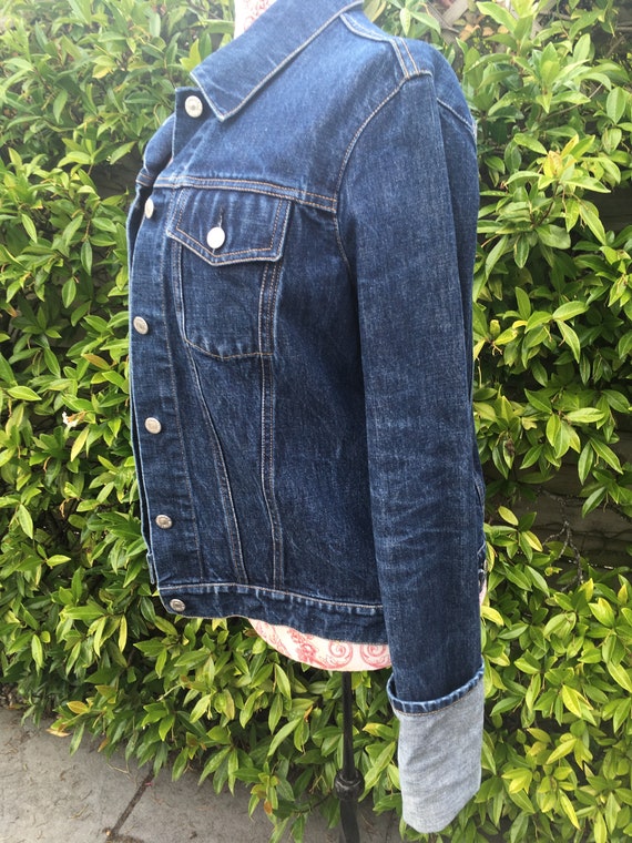 Vintage Rare Helmut Lang Jeans Denim Jacket 90s W… - image 5
