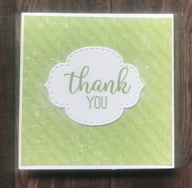 Handmade Thank You Notecards: 3" X 3", Spring Designs, Set of 6 - Etsy