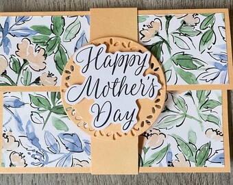 Gift Card Holder, Mother's Day, Florals, Stampin' Up!, Handmade